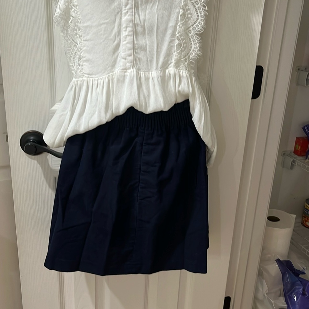 Jcrew factory size 4  women’s skirt pull on elastic